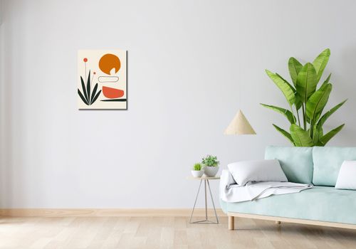 Obraz 40x50cm Abstrakcyjny Zen na Arena.pl