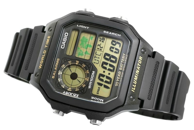 Zegarek Męski CASIO AE-1200WH-1BVDF + BOX zdjęcie 3