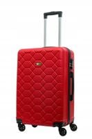 WALIZKA PODRÓŻNA ROZMIAR ŚREDNI M 4KOŁA 60L BAGIA ABS AMSTERDAM KOLORY