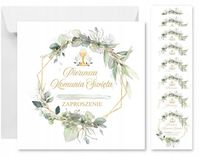 Zaproszenia na KOMUNIĘ zaproszenie komunia 10szt