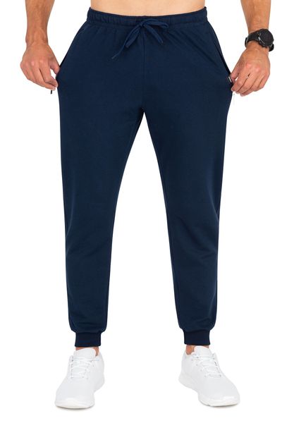 Spodnie męskie granatowe Żanklod Rozmiar - XL zdjęcie 3