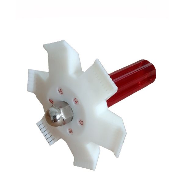 Grzebień do prostowania lameli, 6 rozmiarów zdjęcie 1