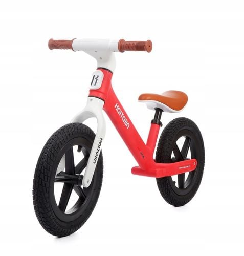 Rowerek biegowy Moderni-08 czerwony pompowane koła na Arena.pl