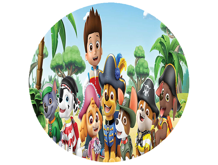 Opłatek na tort Psi Patrol zdjęcie 1