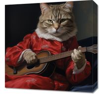 Obraz 50x50cm Melodia Kociej Łapy