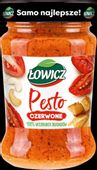 Łowicz Pesto czerwone z suszonymi pomidorowami 180 g