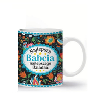 kubek 300ml najlepsza babcia najlepszego dziadka | 3309-bd1b