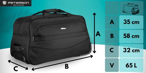 torba podróżna ptn tp8-s24-7656 black na Arena.pl
