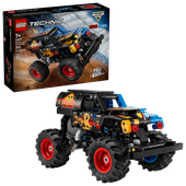LEGO Technic 42219 Monster Jam Grave Digger Ogień i lód Napęd Pull-back