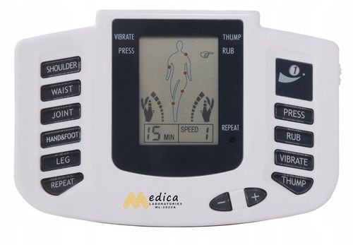 ELEKTROSTYMULATOR MIĘŚNI NERWÓW TENS EMS-MOCNY na Arena.pl