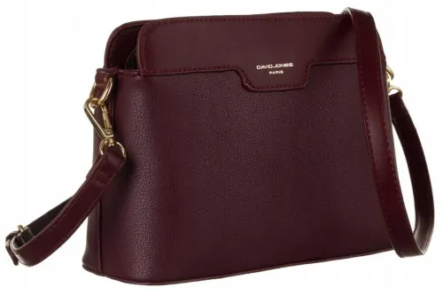torba z eko skóry david jones bordowy na Arena.pl