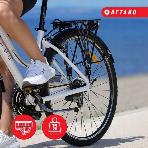 Rower trekkingowy damski ATTABO 19" Shimano Altus Dynamo Nexus Suntour na Arena.pl