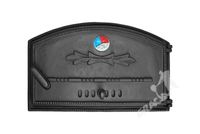 DRZWI C02 PRAWE - 29X46 CM + TERMOMETR 0-250°C do pieca pizzy pizzeria żeliwne