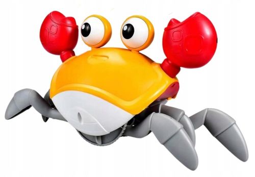 UCIEKAJĄCY PEŁZAJĄCY KRAB CHODZĄCY ZABAWKA INTERAKTYWNA dla DZIECKA LED XL na Arena.pl