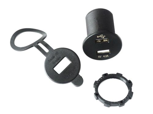 Gniazdo 12/24V 2xUSB 4,2A na Arena.pl