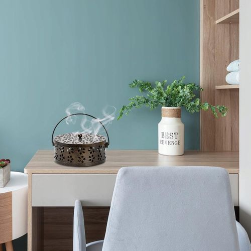 Pojemnik Stojak Uchwyt Na Spiralę Szpulę Kadzidła Na Komary Retro Kemping na Arena.pl