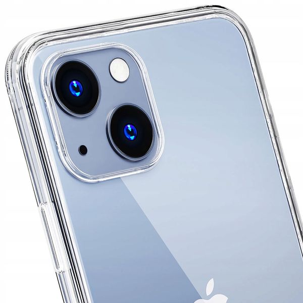 Silikonowe etui na Apple iPhone 15 Plus - 3mk Clear Case zdjęcie 6