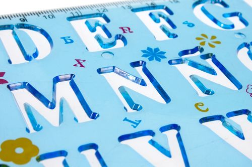 ND39_276076 SZABLON CYFERKI&LITERKI KPL2 STK PBH na Arena.pl