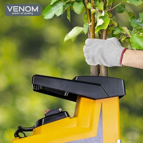 ELEKTRYCZNY ROZDRABNIACZ VENOM RĘBAK DO GAŁĘZI PRO MOCNY SILNIK 2X na Arena.pl