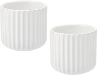 Kubki do kawy 180 ml 2 szt. ceramiczne bez uchwytu