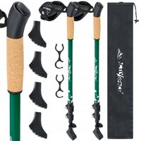 KIJE NORDIC WALKING KIJKI SKŁADANE REGULOWANE DO CHODZENIA TELESKOPOWE