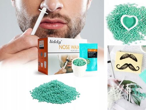 WOSK DO DEPILACJI NOSA USZU ZESTAW DLA KOBIET MĘŻCZYZN APLIKATORY na Arena.pl