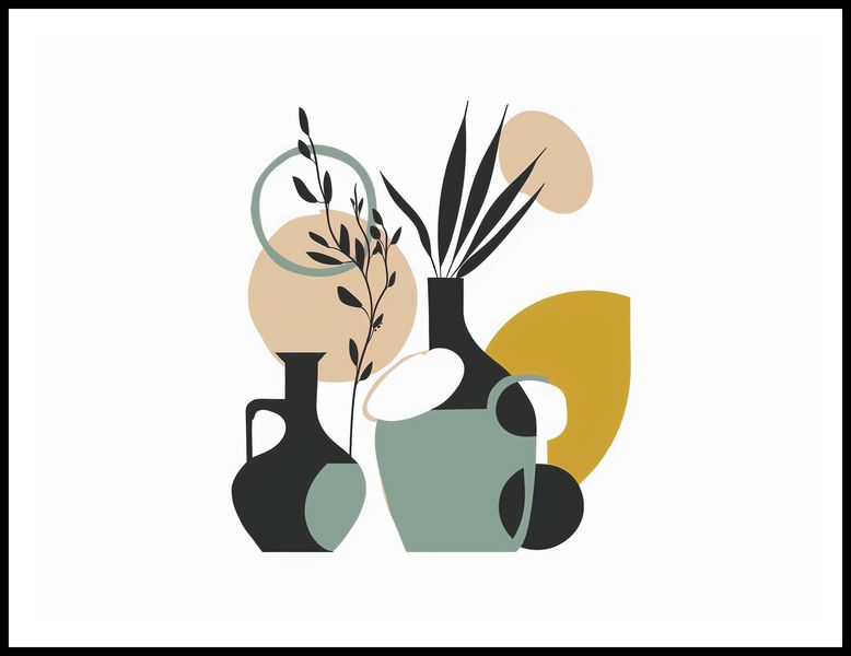 Plakat 100x75cm Modernistyczna Kompozycja zdjęcie 3