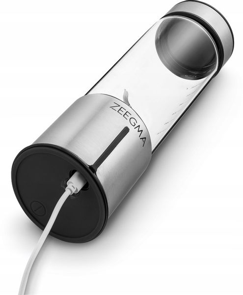 Blender Przenośny Bezprzewodowy DUŻY 465ml 300W ZEEGMA Go Plus SREBRNY zdjęcie 5