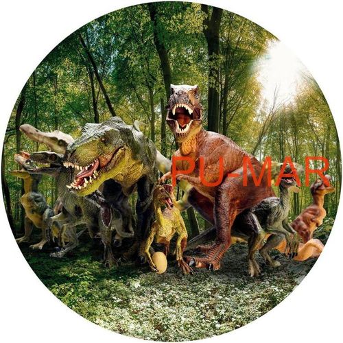 Opłatek na tort Urodziny Dinozaur Dinozaury Drapieżnik Postać Tekst Gratis na Arena.pl