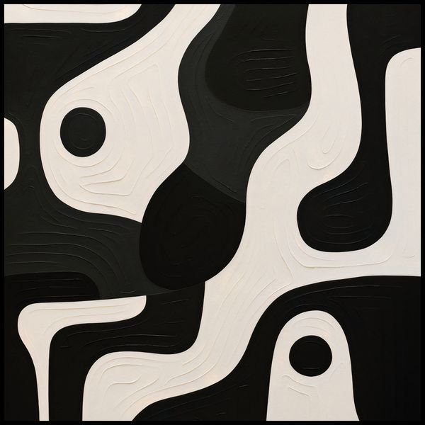Plakat 100x100cm Kontrastowa Harmonia zdjęcie 2