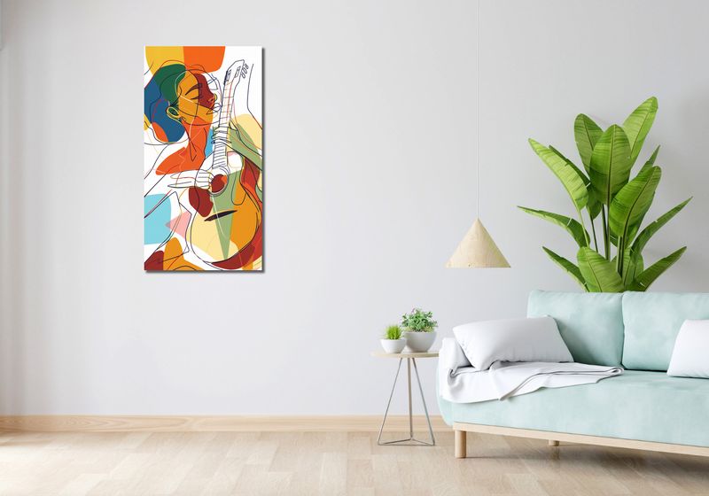 Obraz 50x100cm Wewnętrzna Muza zdjęcie 2