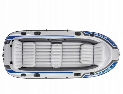 Łódź Intex 68325 EXCURSION 5 Set INTEX szary na Arena.pl