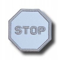 Aplikacja łatka na klej Stop Odblask (1szt)