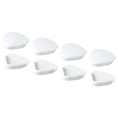 Ochraniacz na rogi narożnik czarny 8 szt Undvika