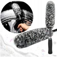 SZCZOTKA DO CZYSZCZENIA MYCIA FELG KÓŁ MIĘKKA DELIKATNA NIE RYSUJE 35CM