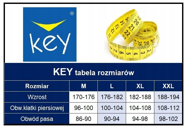 KEY Męska piżama pidżama długa bawełna XXL 2XL zdjęcie 5