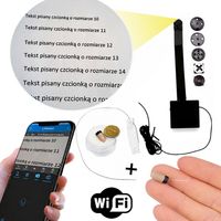 MINI ZESTAW NA EGZAMIN MIKRO SŁUCHAWKA + UKRYTA KAMERA WIFI, ODCZYT TEKSTU