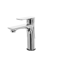 Bateria umywalkowa srebrna BERLOI