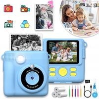 APARAT FOTOGRAFICZNY DLA DZIECI CYFROWY NATYCHMIASTOWY Z DRUKARKĄ + WKŁADY