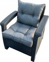 PODUSZKI NA MEBLE OGRODOWE WYPOCZYNKOWE ZESTAW 2 SZT 60X60