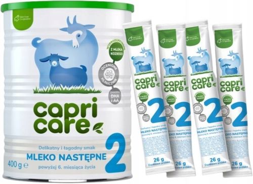 Mleko Kozie CAPRICARE 2 następne 400 g na Arena.pl