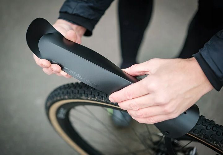 Błotnik Ass Savers Win Wing 2 Gravel Stealth black zdjęcie 4