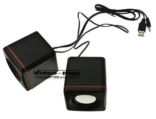 EXTRA GŁOŚNIKI 2X 3W USB PC LAPTOP MULTIMEDIALNE na Arena.pl
