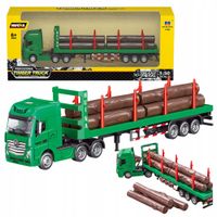 Profesjonalny Timber Truck 1:50 – Model Ciężarówki do Transportu Drewna