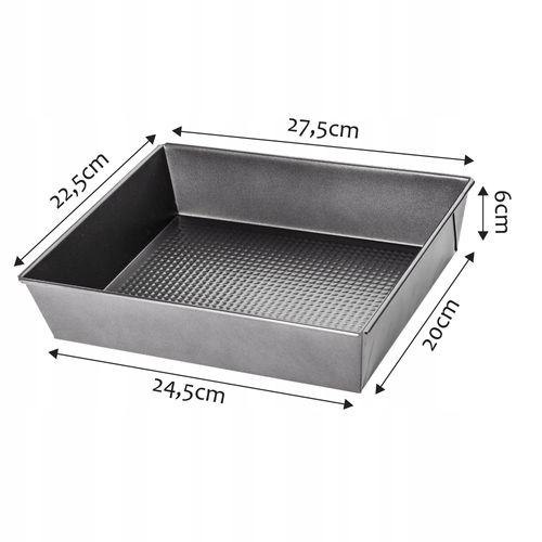 KADAX Blacha Forma Do Pieczenia Zestaw 2x Foremki na Arena.pl