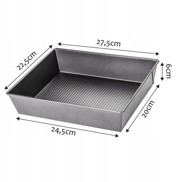 KADAX Blacha Forma Do Pieczenia Zestaw 2x Foremki zdjęcie 5