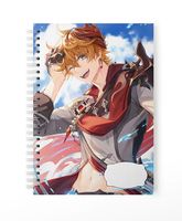 Zeszyt A5 100 stron w kratkę Genshin Impact - Tartaglia / Childe