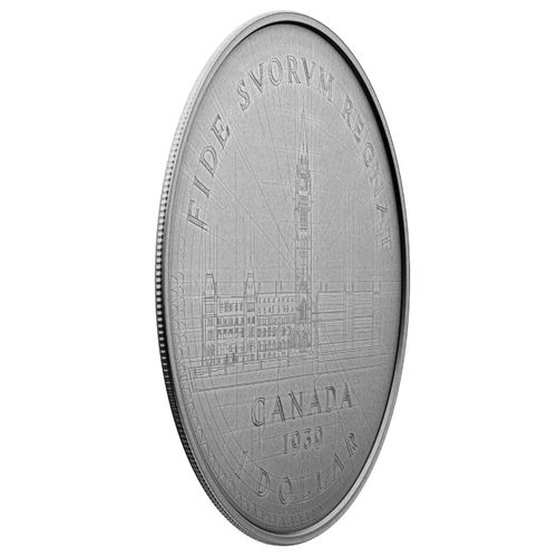 Canada: Emanuel Hahn’s Original Sketch - Parliament 5 uncji Srebra 2024 Antiqued Coin na Arena.pl