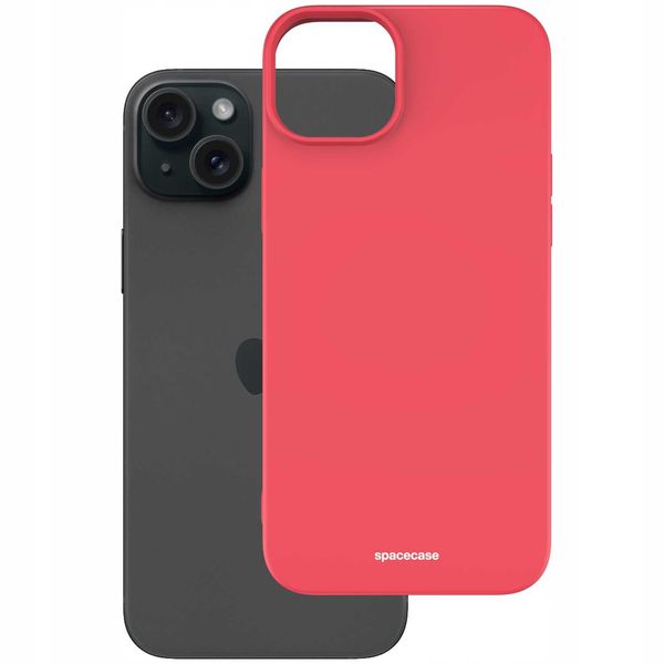 Spacecase Silicone Case Iphone 15 Plus Red zdjęcie 2