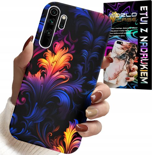 ETUI DO XIAOMI NOTE 8 - ABSTRAKCYJNE KOLOROWE WZORY + FOLIA na Arena.pl
